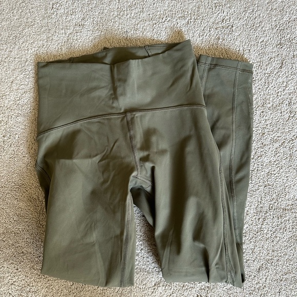 Lululemon Train Times 7/8 Pant *25" Green 4 - Picture 6 of 12